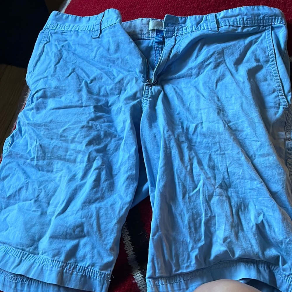 Blue Dress shorts